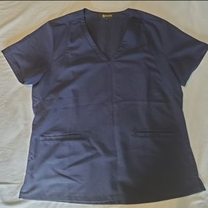 Pumping Nursing Breastfeeding Scrub Top